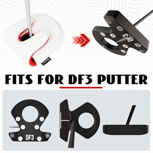 mytag DF3 Putter Cover Golf Magnetic Headcover for LAB DF3