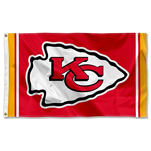 Kansas City Chiefs 3x5 Flag - Durable Polyester with Grommets