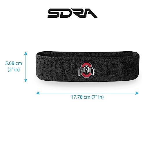 Ohio State University Terry Cloth Sweatbands - OSU Headbands