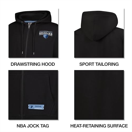 Men's NBA Official Super Soft Full Zip Hoodie - Minnesota Timberwolves, Large