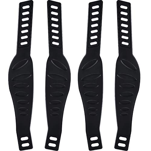 Adjustable Exercise Bike Pedal Straps - 2 Pairs, 2.24 x 12.99 in