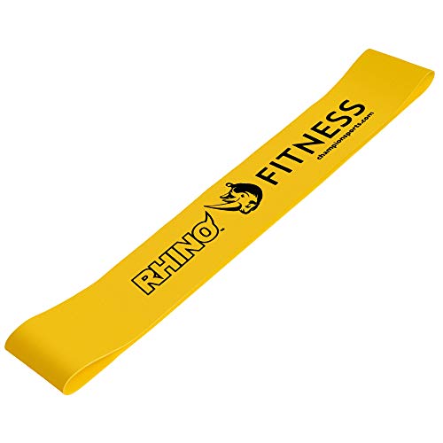 Stretch Loop Resistance Band - Yellow - Durable Fitness Band for Strength Training & Stretching