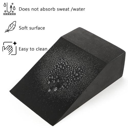 Yesland 2-Pack Yoga Squat Wedge Blocks | Lightweight Slant Boards for Heel Elevated Squats