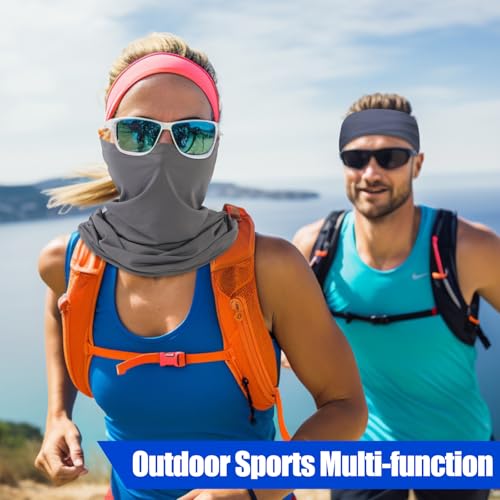 Breathable Cooling Neck Gaiter Face Mask - UV Protection - Combo 3
