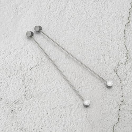 Create Idea 2pcs Bicycle Centre Pull Brake Straddle Wires 110mm Silver