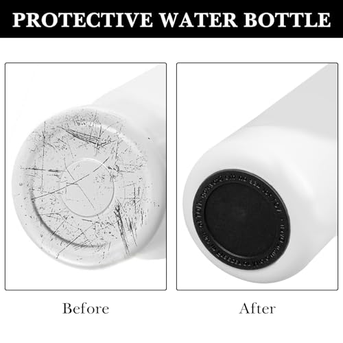 Silicone Water Bottle Bottom Pad - 6 Pack Anti-Slip Protectors