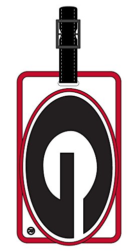 Georgia Bulldogs Soft Bag Tag - Vibrant PU Leather Luggage Identifier