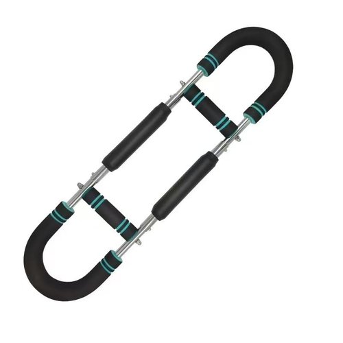 RwAhBiBtIeT Upgraded Twister Arm Trainer,Workout Spring Bar Adjustable,65-110lbs Home-Use Chest Expander for Men Arm Trainer Exercise Great Gifts