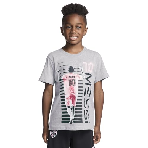 Youth Short Sleeve Graphic T-Shirt in Cotton Blend Fabric