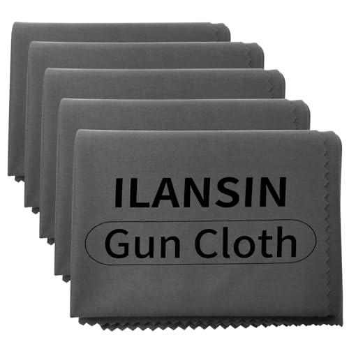 Gun Cleaning Cloths - 5 Pack Microfiber Lint Free Rags