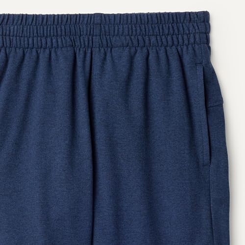Boys' Supersoft Performance Knit Athletic Shorts - Space Dye Navy, Medium
