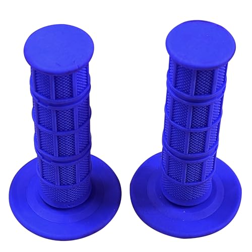 7/8" Handlebar Grips for Dirt Bikes & ATVs - Blue