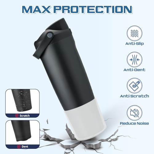 2Pcs Higher Boot for Owala FreeSip Sway 30oz & 40oz - Transparent