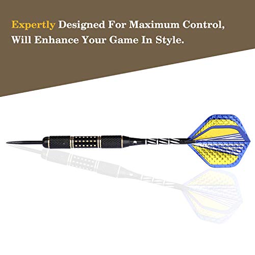 Durable Standard Dart Flights - 30 Sets (90 Pieces) for Dart Games