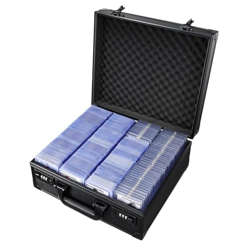 Boldblox 4-Row Card Storage Box for 3x4 35pt Top Loaders – Holds 600+ Cards