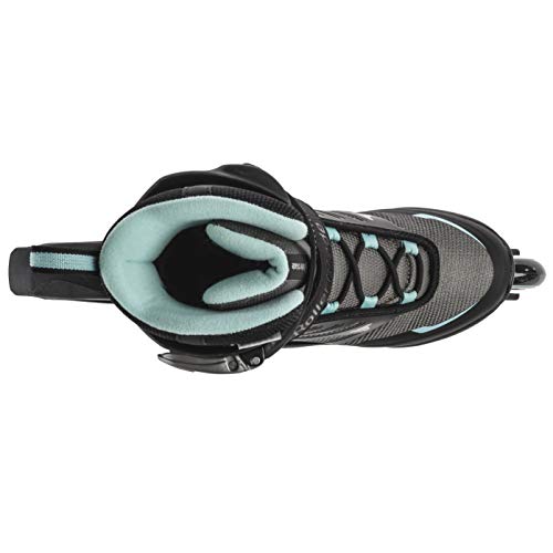 Fitness Inline Skates for Women - Rollerblade Zetrablade - Black & Light Blue