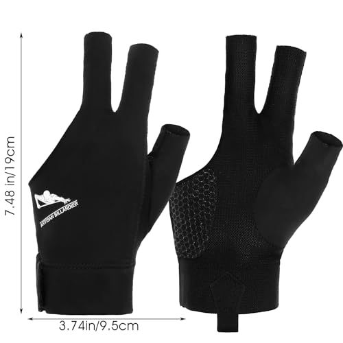 Left Hand Billiard Gloves - Breathable Snooker Cue Sport Glove