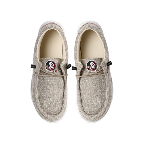 Men's NCAA Florida State Seminoles Logo Lightweight Loafers - Size 9-10
