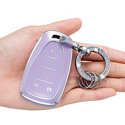 Soft TPU Key Fob Cover Case for Chevrolet - Full Protection
