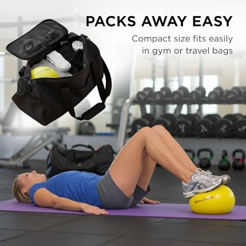 9-Inch Mini Yoga & Pilates Ball - Anti-Burst Therapy Ball, New Version