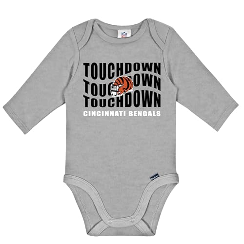 NFL Baby Boys' 2-Pack Long Sleeve Bodysuits - Team Pride