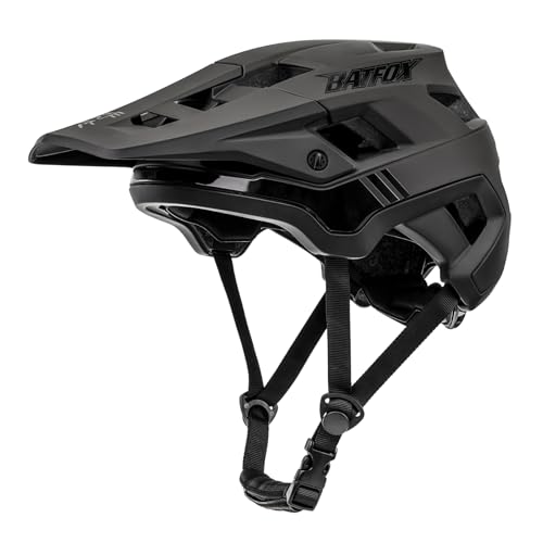 Mountain Bike Helmet for Men & Women - Adjustable M (54-57CM) with Visor