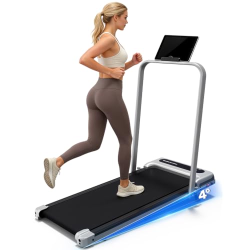 Under Desk Treadmill with LED Display & Remote Control