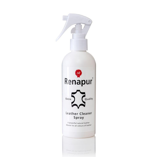 Renapur Natural Leather Cleaner Spray – Deep-Cleaning & Conditioning Formula for all your Leather, including Sofas, Car Interiors, Footwear, Clothing & Saddles & Tack. (8.5 fl.oz) - Packaging May Vary