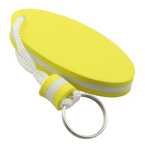 Floating Key Ring Keychain Set - Glow in Dark EVA Foam, 2pcs