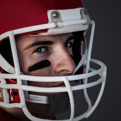 AceOrbit 8-Pack Cross Football Chin Strap Cover for Protective Gear