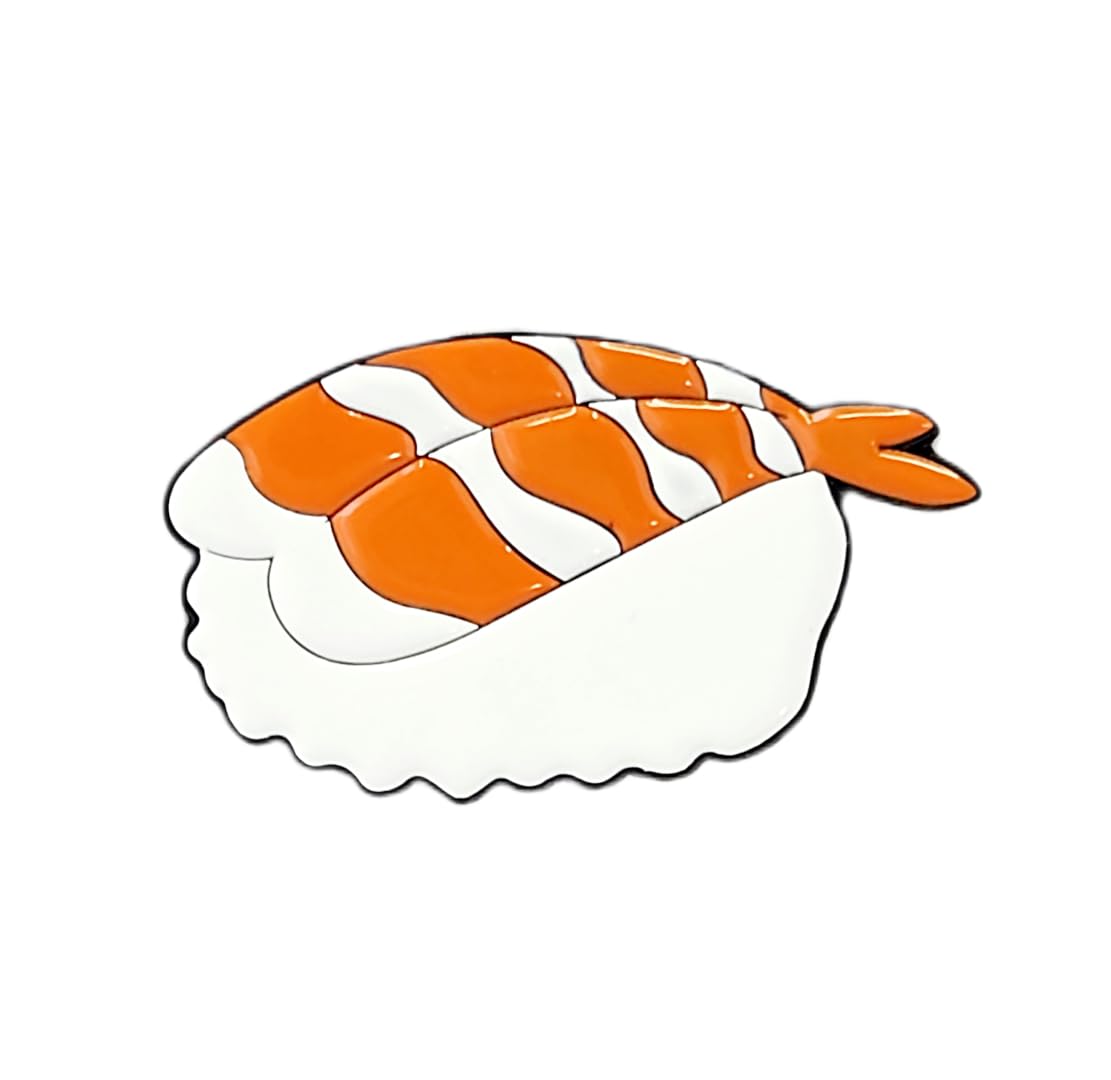 Food & Drink Golf Ball Markers with Hat Clip – Funny Magnetic Golf Accessories & Unique Gifts for Golf Lovers (Sushi Set)