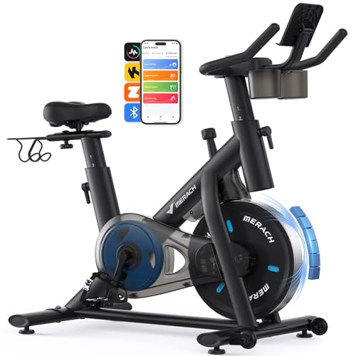 Magnetic Stationary Exercise Bike with Adjustable Resistance