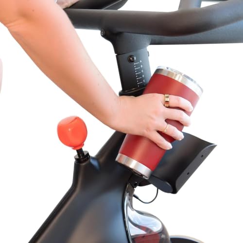 TrubliFit Extra Large Water Bottle Holders for Peloton Bike+ - Aluminum, Pair
