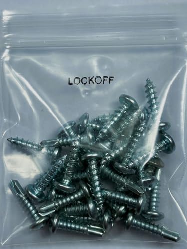 Lacrosse Head Screws - 30-Pack Phillips Head - Silver