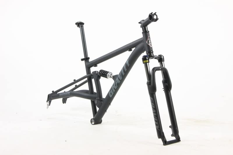 29 Inch Aluminum Dual Suspension Mountain Bike Frame Set - 19 Inch