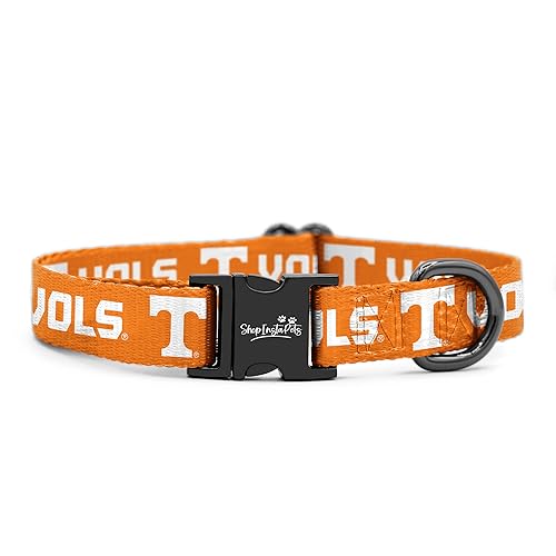 Tennessee Volunteers Adjustable Pet Collar - Large Size