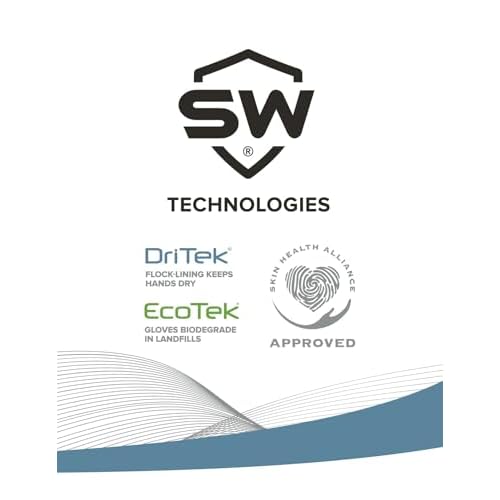 Mechanix Wear: 6 Mil Nickelback Nitrile Gloves with Sweat Absorbing Liner, Latex and Powder Free, Disposable Gloves, Textured Grip, 50 pack, Cleaning and Mechanic Work Gloves (Gray 6 mil, X-Large)