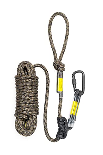 SENFU 30ft Tree Stand Safety Rope for Hunting & Climbing, Tree Tether Line