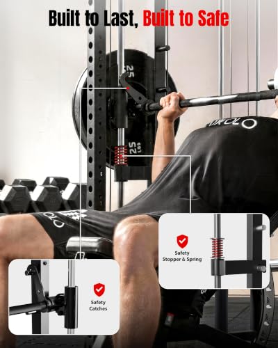 Smith Machine with LAT-Pull Down & Cable Crossover - Black M4 2.0 Ultra Package