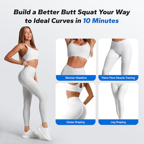 Adjustable Deep Squat Machine for Women - Glutes Trainer - Black & Red