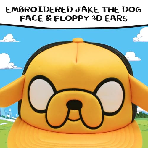 Adventure Time Jake the Dog Trucker Hat - Official . Cap, One Size