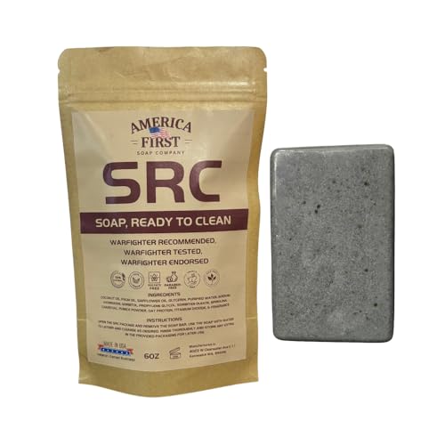 Tactical Soap Bar - Olive Drab, 6 oz for Heavy-Duty Cleaning