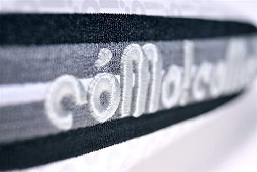 comocome Golf Putter Headcover Blade Style Zipper Closure Synthetic Leather Luxurious Embroidery Lining with Plush Cushion Fits Scotty Cameron Taylormade Odyssey Ping (White como!come! Line Logo)