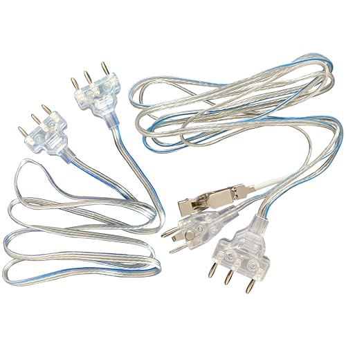 Professional Epee Body Cord Set - Two-Pin & Three-Pin Plugs