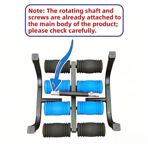 Mini Inversion Table with Massage Rollers - Blue