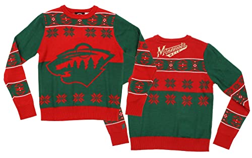Colorado Avalanche Youth Crew Neck Holiday Sweater