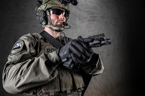 High-Dexterity Tactical Gloves - 0.5mm Breathable Design, Large