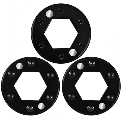 Zookpr 3 Pack RW8942 Oscillating Multitool Accessory Adaptor for Rockwell RW8942 Sonicrafter, Fit Other Sonicrafter Oscillating Tool Accessories