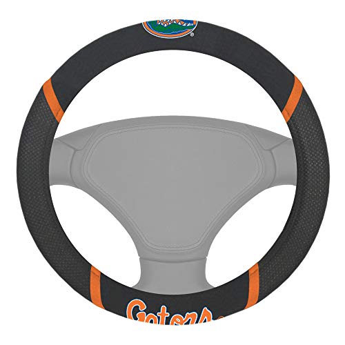 Embroidered Steering Wheel Cover - University of Georgia - 15" x 15"