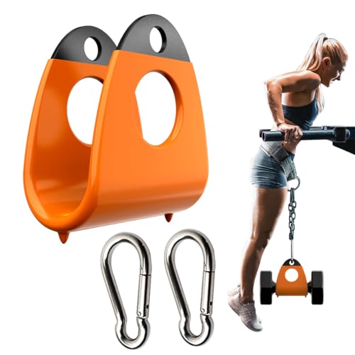 Orange 1-Pack U Barbell Landmine Converter & Multi-Purpose T-Bar Attachment